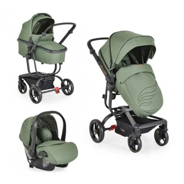 Πολυκαρότσι 3 σε 1 Cangaroo Ellada Green 3800146236793