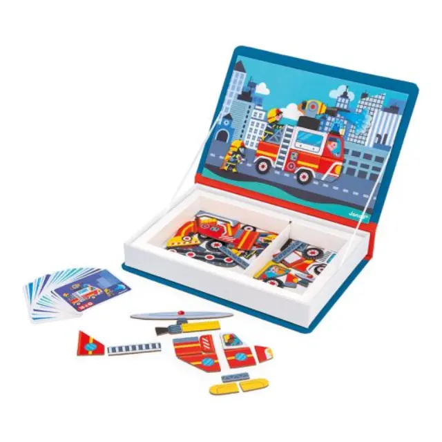 JaNod - MagNetiBook - Firefighter LKJ2583 - Toys 2