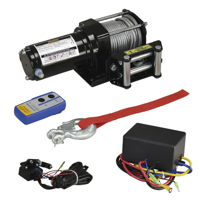 ΗΛΕΚΤΡΙΚΟΣ ΕΡΓΑΤΗΣ ΟΧΗΜΑΤΩΝ 12V 1361kg ΜΕ ΕΝΣΥΜΑΡΤΟ ΚΑΙ ΑΣΥΡΜΑΤΟ ΧΕΙΡΙΣΤΗΡΙΟ 630006