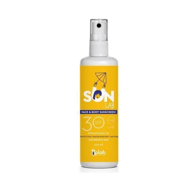 Uplab SunLab Αντηλιακό Σπρέι Προσώπου & Σώματος SPF30 200ml