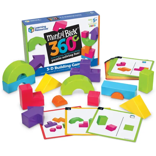 Learning Resources Εκπαιδευτικό Παιχνίδι Mental Blox® 360 (5+ ετών) LER9284