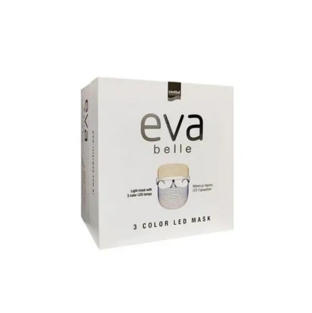 Intermed Eva Belle Μάσκα Φωτοθεραπείας Προσώπου με Λάμπες LED 3 Χρωμάτων, 1τμχ