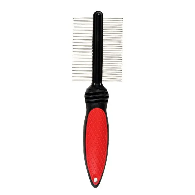 Glee Comb Χτένα Μεταλλικής Διπλής Όψης για Ξεμπέρδεμα Κόμπων