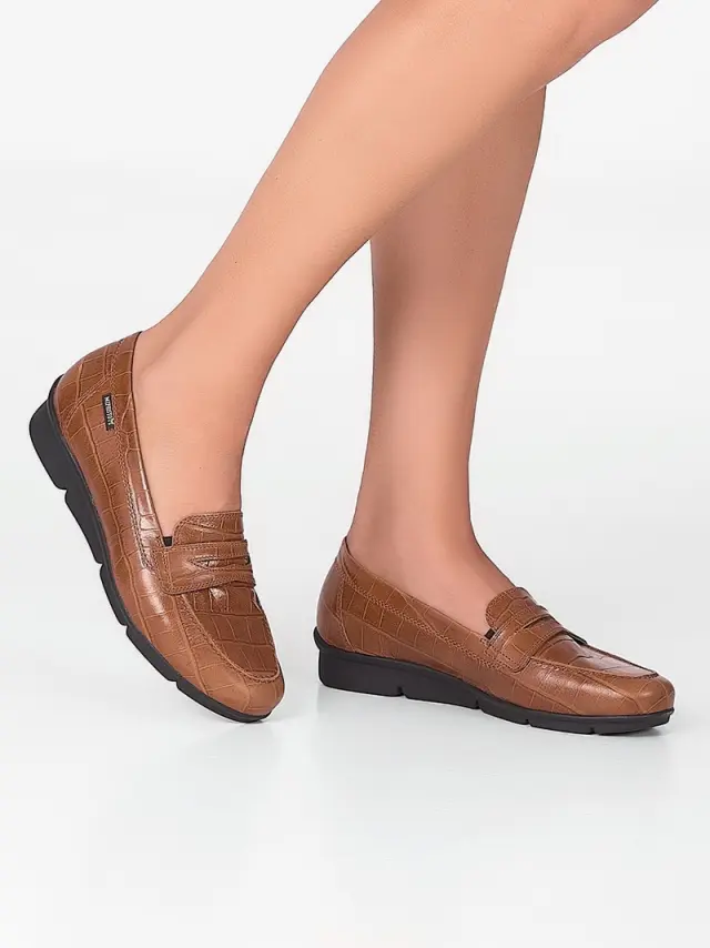 Mephisto Μοκασίνια-Loafers Γυναικείο δέρμα Καφέ MEP/DIVA HAZELNUT 2