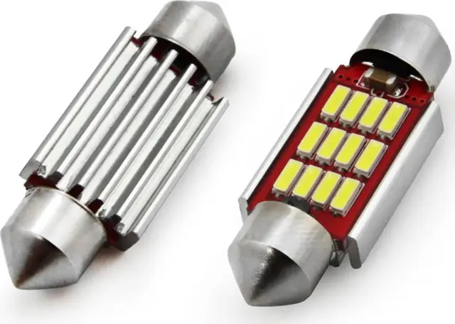 AMiO Festoon Canbus 2.9W Λευκό 2τμχ 01290