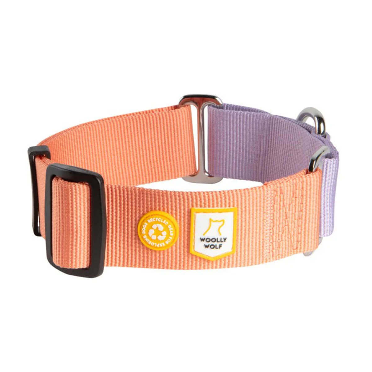 Woolly Wolf - Περιλαίμιο Σκύλου - Martingale Collar Salmon Pink Small 25-35cm