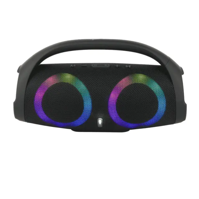 V-TONE BWS205 BK speaker Bluetooth wireless portable black battery-powered USB microSD AUX MP3 FM 2x5W 2