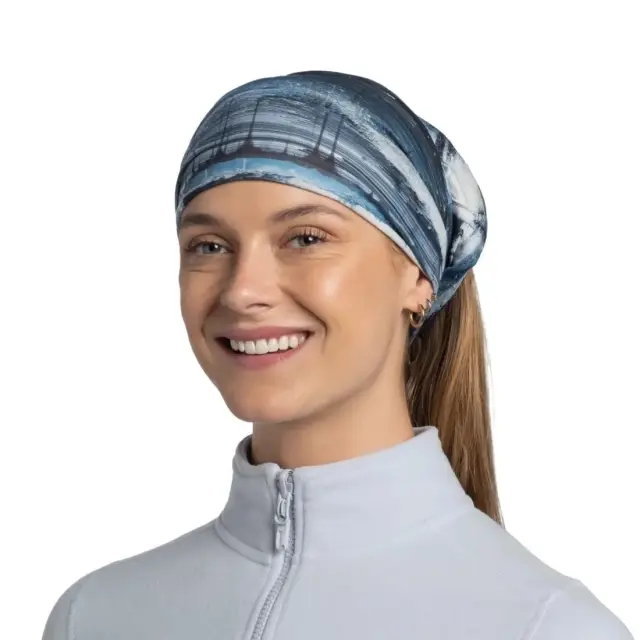Buff Original EcoStretch Neckwear Oser Blue Αθλητικό Περιλαίμιο 3