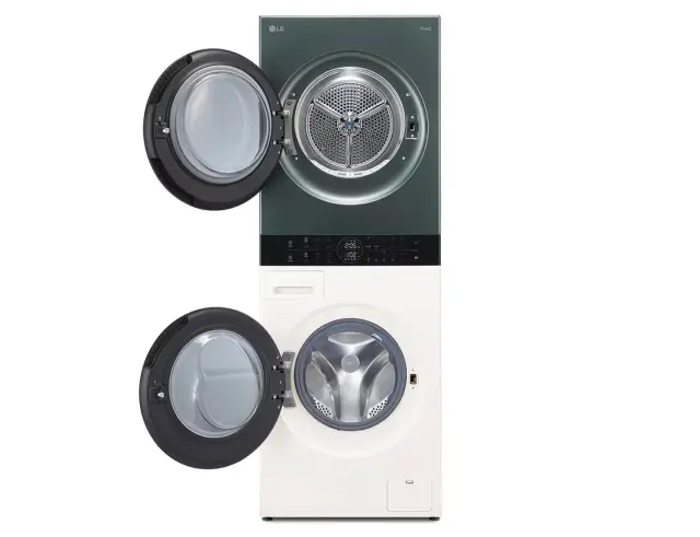 Πλυντήριο (12kg) + Στεγνωτήριο (10kg) Ρούχων LG WashTower WT1210EGF με Wi-Fi, 1400rpm και ενεργειακή κλάση A & C WT1210EGF