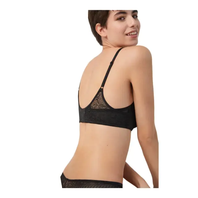 Ysabel Mora Γυναικείο Σουτιέν Special You Lace, Χρώμα Μαύρο - 80C 2