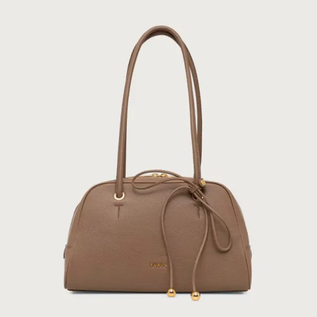 Δερμάτινη Τσάντα Ώμου Furla WB02109BX4573_BE4489S Μπεζ - UNI