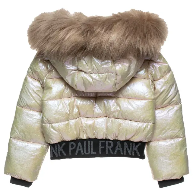 Μπουφάν Paul Frank με γυαλιστερό εφέ 2