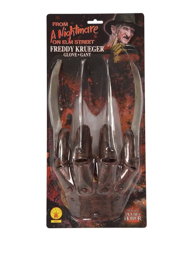 Rubie s Nightmare on Elm Street Freddy Krueger Deluxe Glove Αποκριάτικο Γάντι με Μεταλλικές Λεπίδες 2
