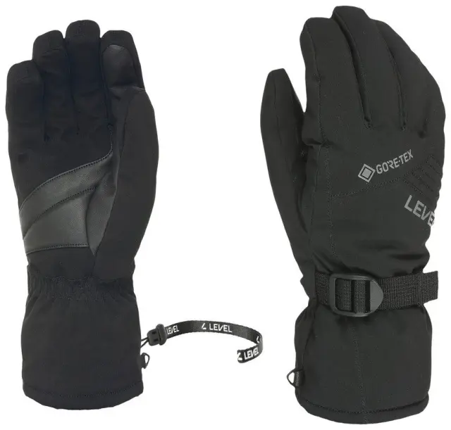 Γάντια Σκι Level Freelander GoreTex Glove Black - 3227UG-01 - L