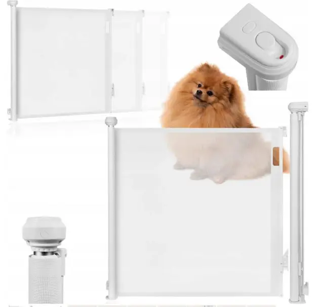 Lionelo Thea Πόρτα Ασφαλείας White έως 140cm 3