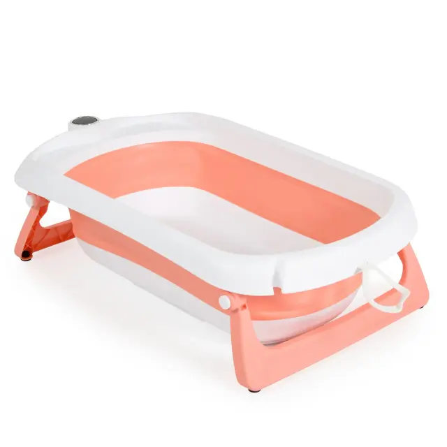 Σετ Μπάνιου Cangaroo με Πτυσσόμενη Μπανιέρα Balena Pink 3800146272500 3