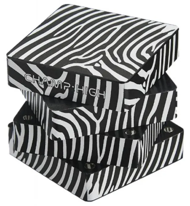 Champ Grinder Τρίφτης Zebra Square - 4 Parts