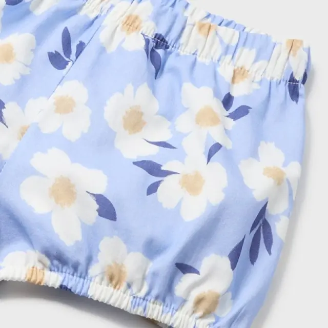 Baby 6 μηνών έως 4 ετών Σετ 2 τεμαχίων floral μακριά Better Cotton μπλε - 12M 2