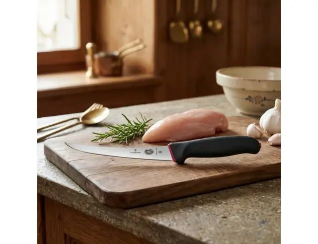 Μαχαίρι Ξεκοκαλίσματος Victorinox Fibrox Dual Grip με μήκος λεπίδας 15cm - Black5.6603.15D