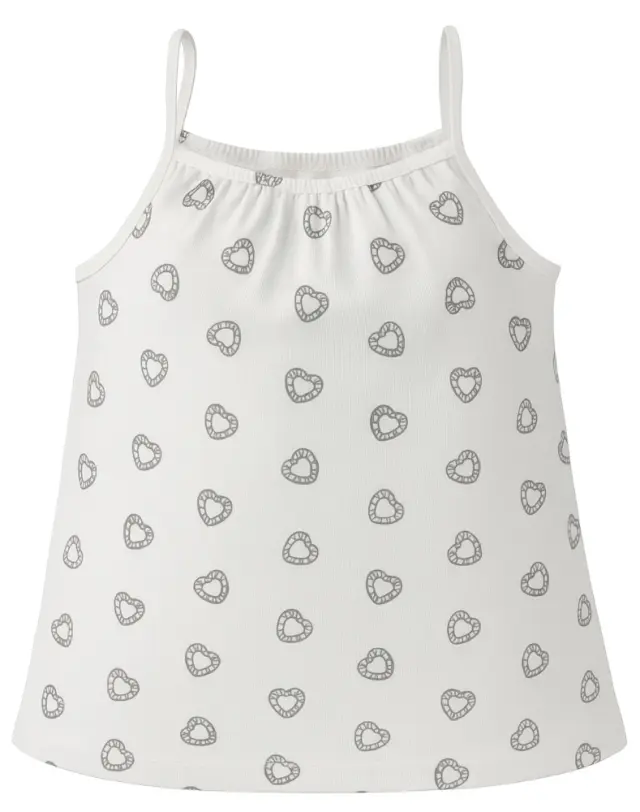 Μπλουζάκι Καλοκαιρινό White Hearts Venere 8010675 - 10 Y