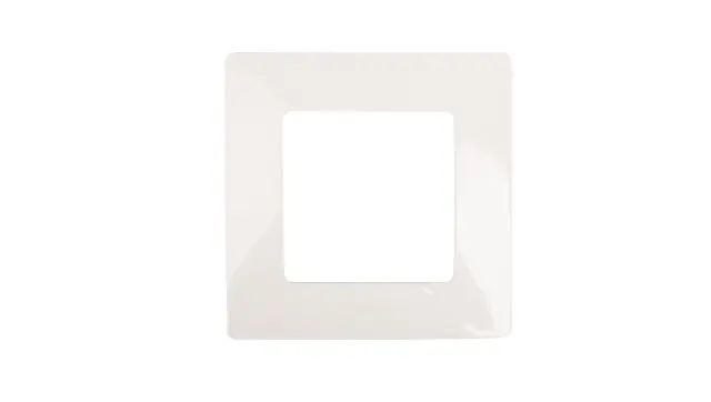 Plate Niloé - 1 gang - ivory