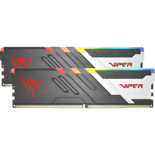 Patriot DIMM 64 GB DDR5-5200 (2x 32 GB) Dual-Kit (black, PVVR564G520C40K, Viper Venom RGB, INTEL XMP)