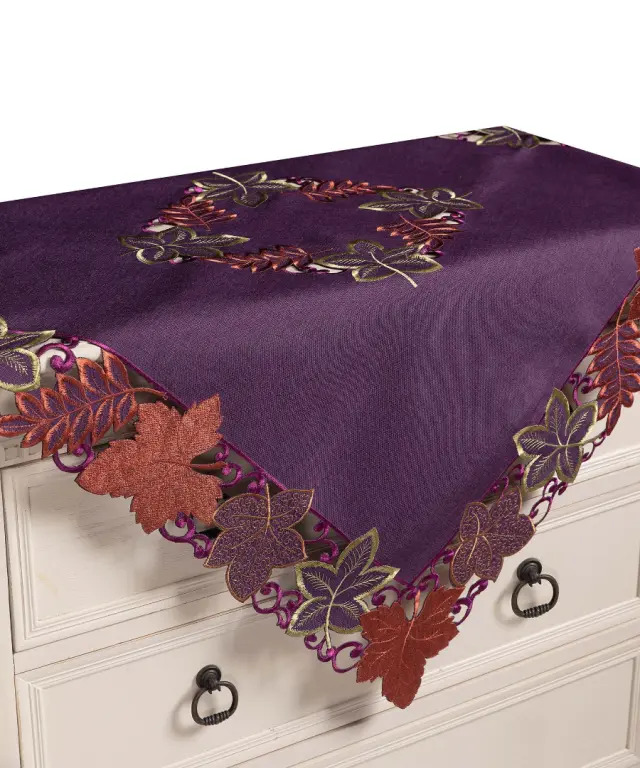 Τραπεζοκαρέ 19612 (130cm x 130cm) μώβ - -