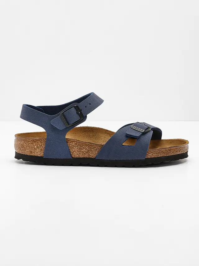 Birkenstock Πέδιλα Παιδικό Birko-Flor(ανθεκτικό υλικό της Birkenstock-επιτρέπει την επαφή με το νερό) Μπλέ BIR/RIO KIDS 1012503 NAVY 3