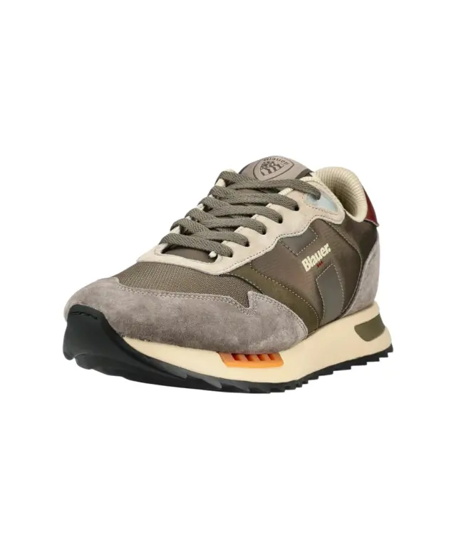 Blauer - Ανδρικά Sneakers F6RYDER01NYN-MILTAU Χακί 2
