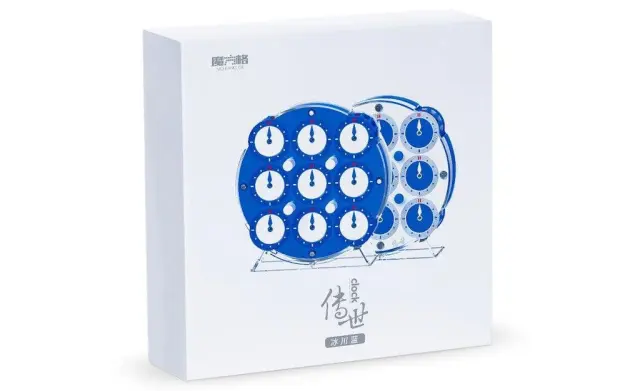 QiYi Magnetic Clock (2024 Edition - Blue) 2