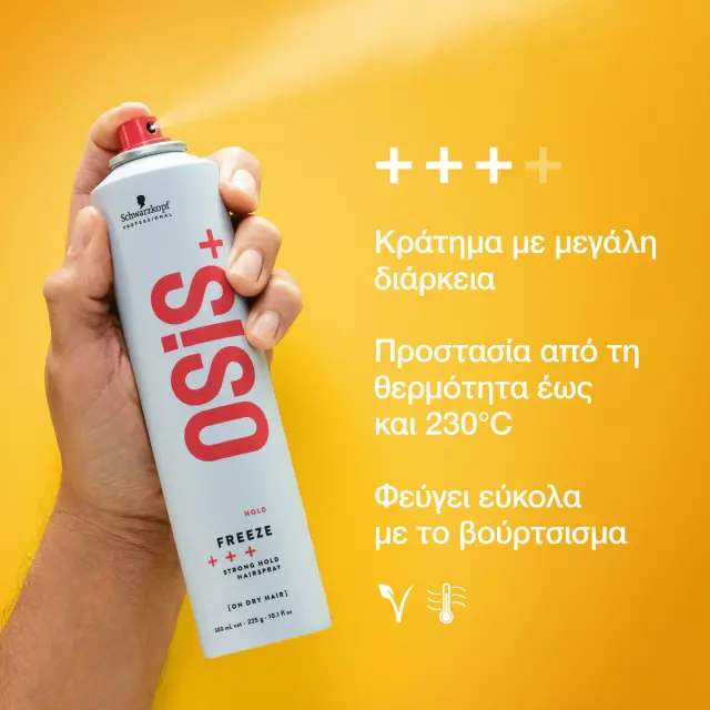 Schwarzkopf Professional Osis+ Freeze hair spray strong fixation 300 ml 2