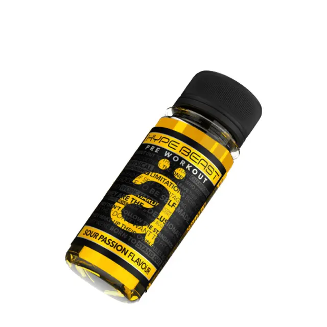 Nanosupps Hype Beast Pre-workout Shot Sour Passion, 60 ml