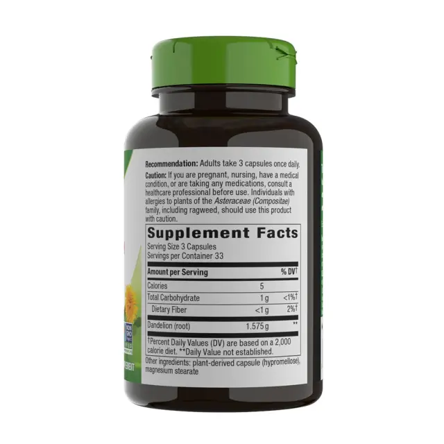 Nature's Way Dandelion Root 2