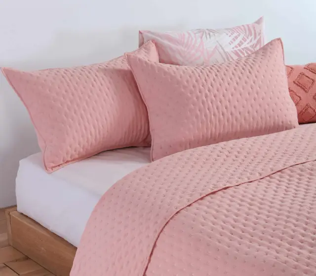 ΜΑΞΙΛΑΡΟΘΗKΕΣ ΣΕΤ 2 ΤΜΧ VALIA ΣΕΤ 2 ΤΜΧ 52Χ72 NEF-NEF HOMEWARE PEACH