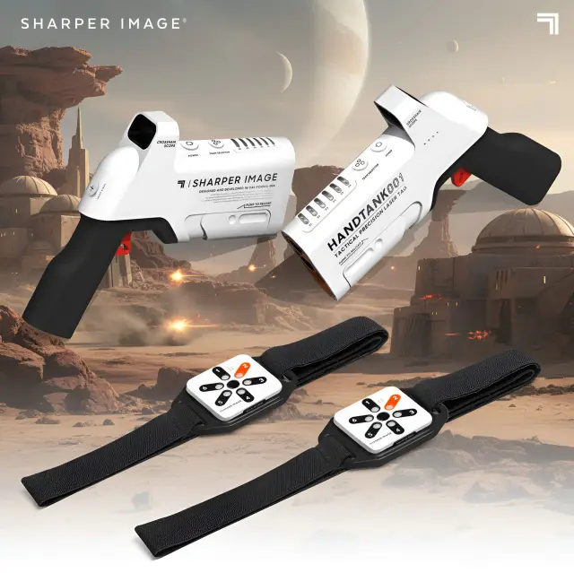 Sharper Image Σετ Όπλα Laser Tag Handtank Battle Pack 2
