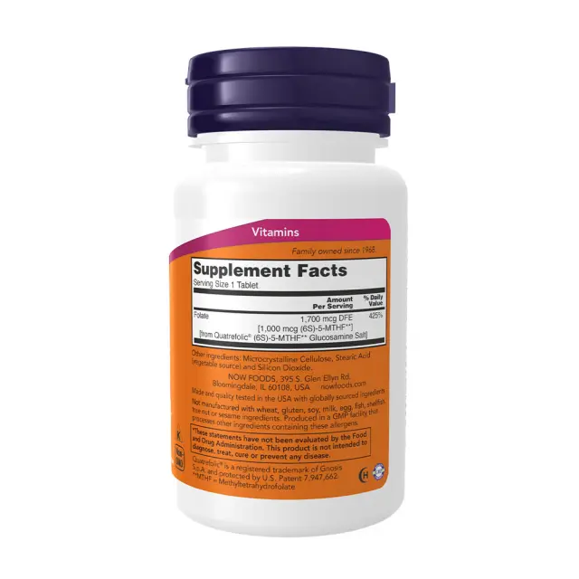 Now Foods Methyl Folate 1000 Mcg 2