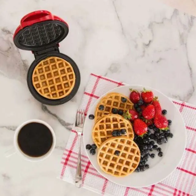 Mini βαφλιέρα 350W-Mini waffle maker