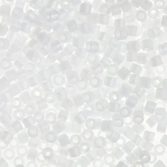 Χάντρα Miyuki Delica 10/0 - DBM0851 - Matte Transparent Rainbow ~7gr