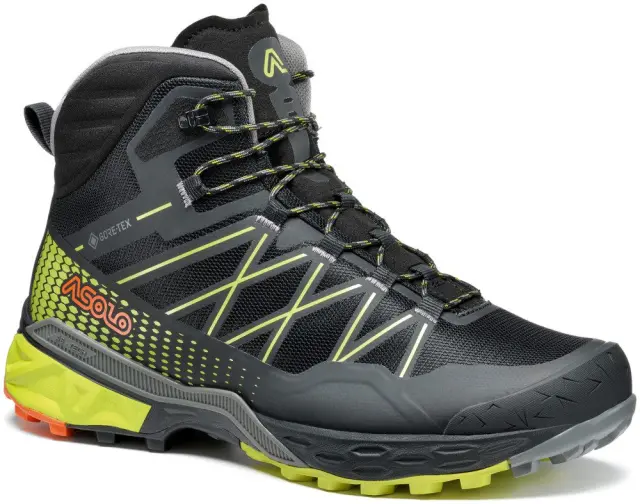 Tahoe Mid Gtx Mm Black/Safety Yellow Μποτάκι Πεζοπορίας Gore-tex Asolo - A40056-B056 - 43 1/3