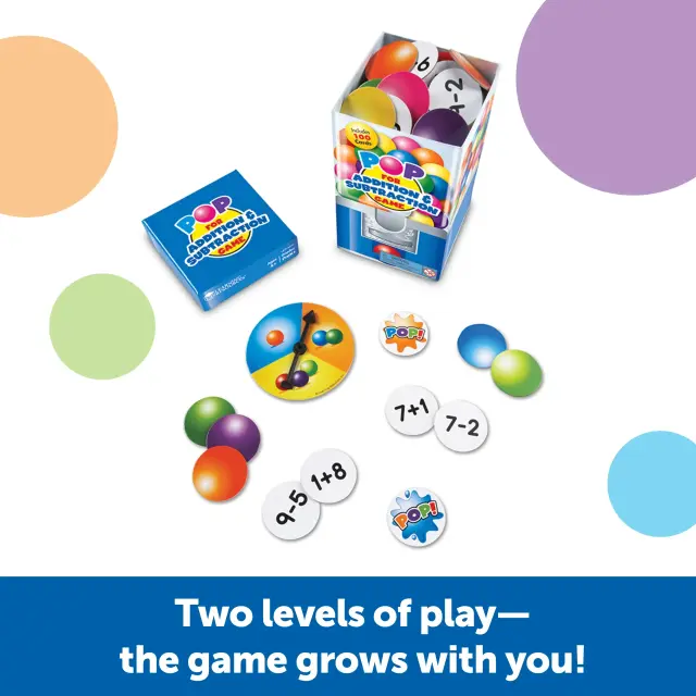 Learning Resources POP Εκπαιδευτικό Παιχνίδι Πρόσθεσης & Αφαίρεσης (6+ ετών) LER8441 3