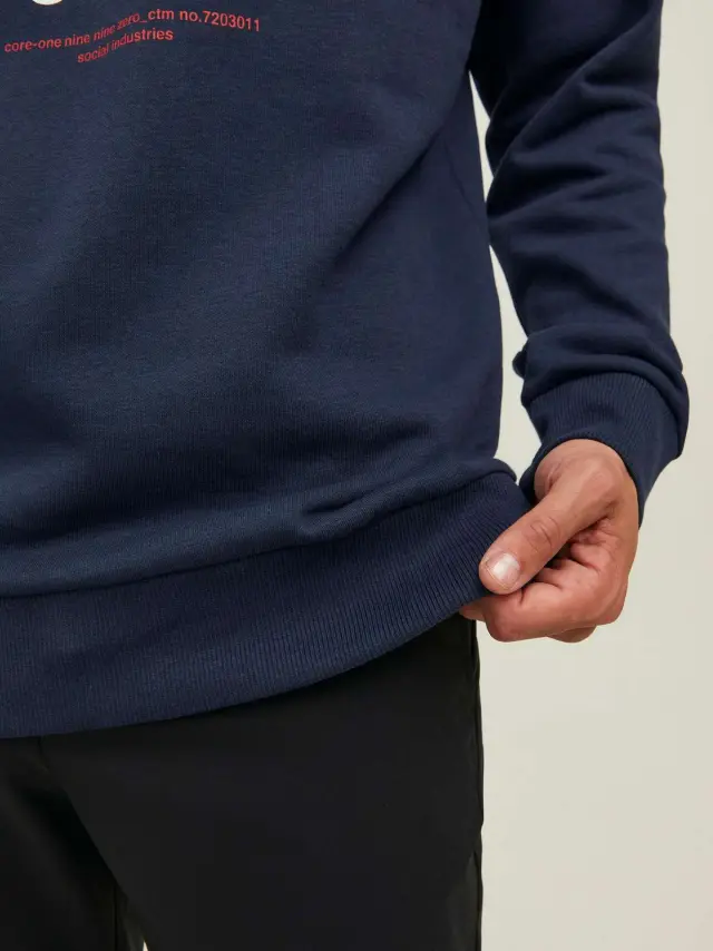 JCOTHOMAS SWEAT CREW NECK FST Navy Blazer 2