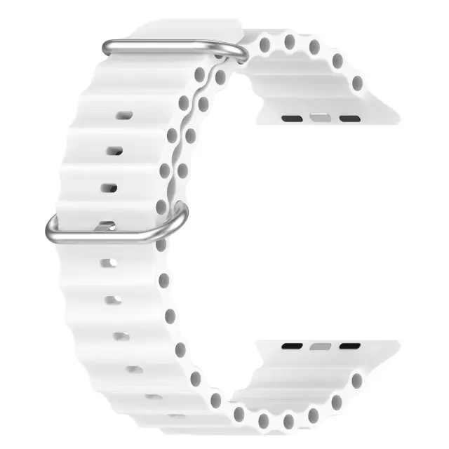 Ocean Loop Λουράκι για Apple Watch 44/45/46/49mm-White OEM 2
