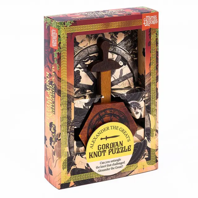 Myths and Legends Alexander the Greats Gordion Knot Puzzle / ML-04 (Μαθηματική Βιβλιοθήκη)