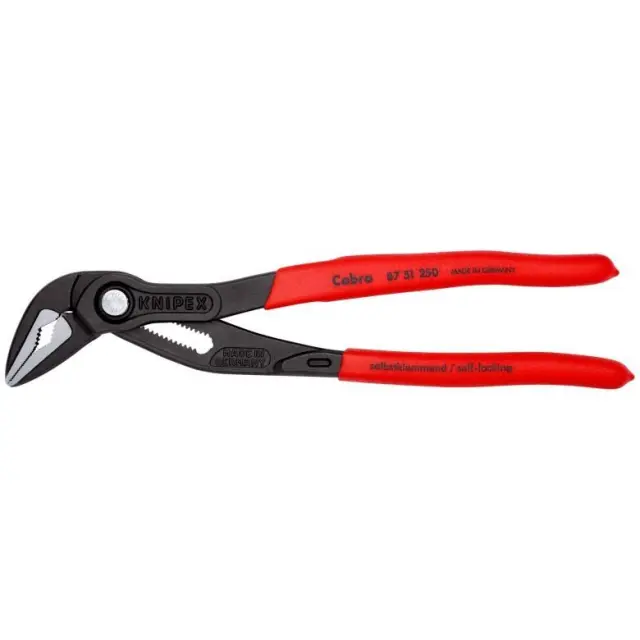 Knipex 8751250 - Γκαζοτανάλια Cobra πελεκάνος με ψιλή μόνωση Νο250mm