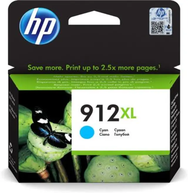HP Μελάνι Inkjet No.912XL Cyan (3YL81AE) (HP3YL81AE)