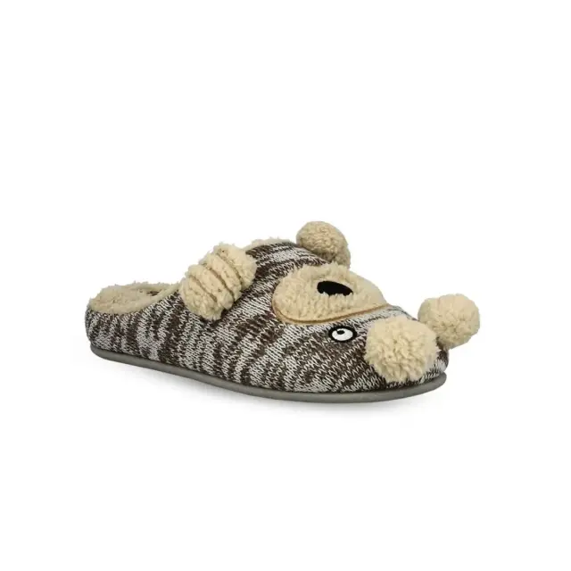 Parex Γυναικείες Παντόφλες Σπιτιού Teddy Bear, Χρώμα Μπεζ 2