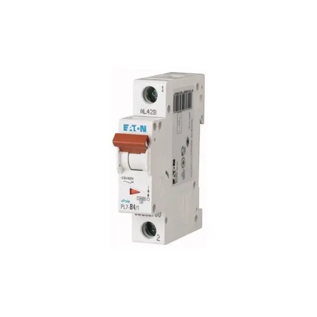 PL7-B4/1 Miniature circuit breaker (MCB), 4 A, 1p, characteristic: B