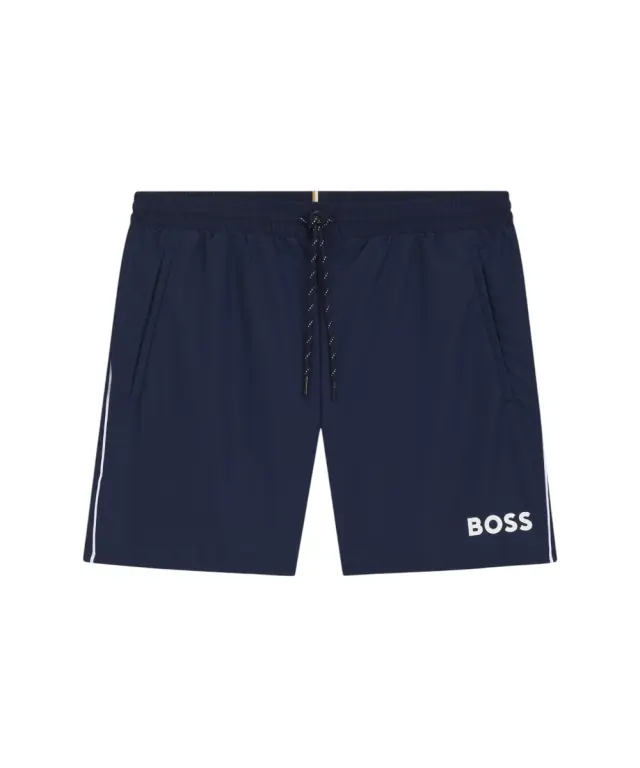 Hugo Boss - Ανδρικό μαγιό Starfish 50514429-413 Μπλε Σκούρο - S