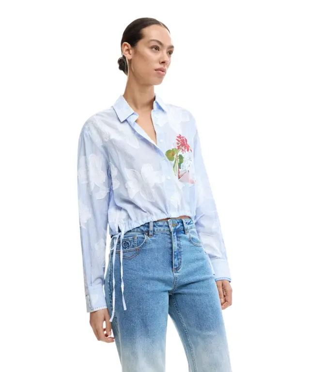 Desigual - Γυναικείο Παντελόνι Τζιν Coco 26SWDD20-5053 Μπλε 2