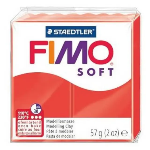 Πηλός Fimo Soft 57gr Indian Red